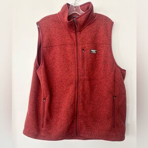 L.L. Bean Men's L.L.Bean Sweater Fleece Vest XL